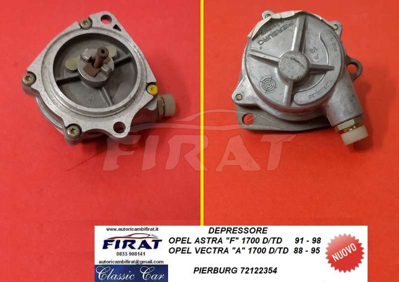 DEPRESSORE OPEL ASTRA F - VECTRA A (72122354)